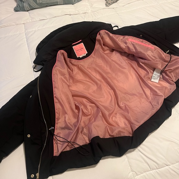 Kate Spade Cinched Waist Short Puffer - Picture 5 of 8